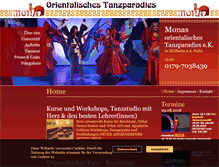Tablet Screenshot of mona-okon.de
